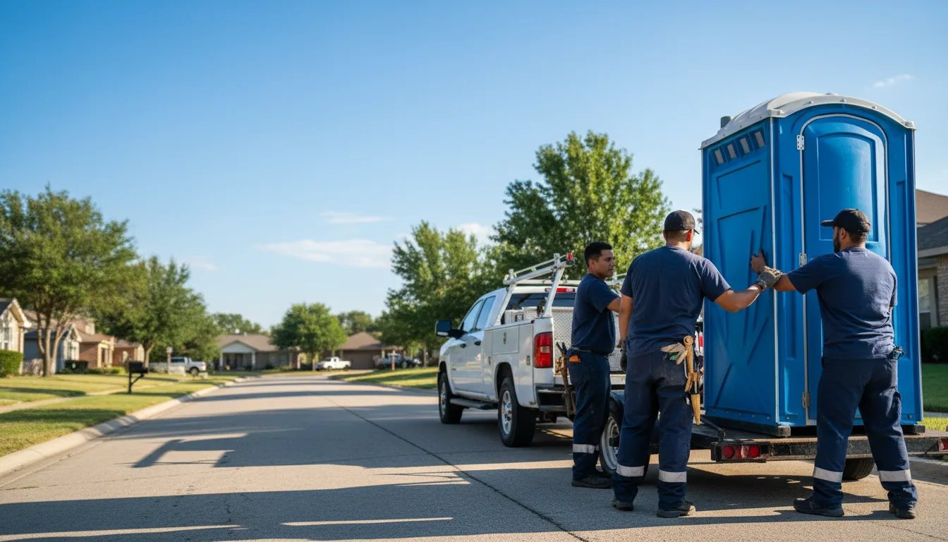 Portable Toilet Rental in Lake Jackson, TX near me